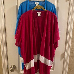 Bundle of two Tashon Open Front Cardigans